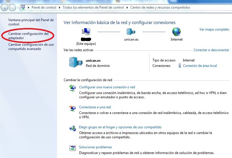 Manual configuración DNS Windows